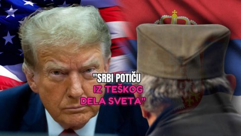 БАШ ВОЛИМ СРБИЈУ Трамп долази у посету, а видите тек шта каже о Србима: Они су борци - чврсти људи! Потичу из тешког света