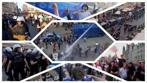 HAOS, TUČE NAVIJAČA PO CELOM GRADU! Uznemirujući snimci, neredi na sve strane - policija koristi i vodene topove! (VIDEO) HAOS, TUČE NAVIJAČA PO CELOM GRADU! Uznemirujući snimci, neredi na sve strane - policija koristi i vodene topove! (VIDEO)