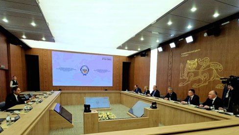 VULIN NA MOSKOVSKOM BEZBEDNOSNOM FORUMU: Sastao se sa Volfovičem i Šojguom VULIN NA MOSKOVSKOM BEZBEDNOSNOM FORUMU: Sastao se sa Volfovičem i Šojguom