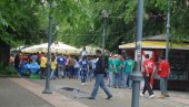 МАТУРАНТСКА ЖУРКА: Обустава саобраћаја у центру Пожаревца