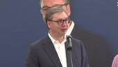 MNOGO SAM SREĆAN ŠTO SAM DANAS OVDE U GRLJANU Vučić: Za nas je od presudnog značaja dovođenje investitora u Zaječar