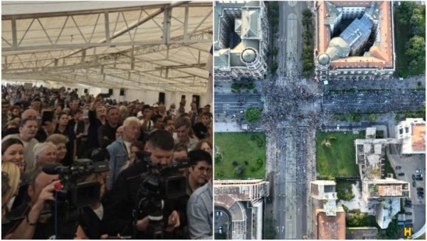 ФОТОГРАФИЈЕ И СНИМЦИ СВЕ ГОВОРЕ: Вучић окупио више људи под шаторима у зајечарским селима него блокадери у Београду (ФОТО/ВИДЕО) ФОТОГРАФИЈЕ И СНИМЦИ СВЕ ГОВОРЕ: Вучић окупио више људи под шаторима у зајечарским селима него блокадери у Београду (ФОТО/ВИДЕО)