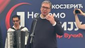 VUČIĆ U KOSJERIĆU: Ne damo Srbiju, do pobede u nedelju - Snaga koju pružate je ogromna! (FOTO/VIDEO)