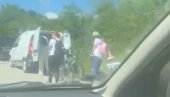 UHVAĆENI NA DELU: Ovako su vozili i do Strazbura, ali kombijem (VIDEO)