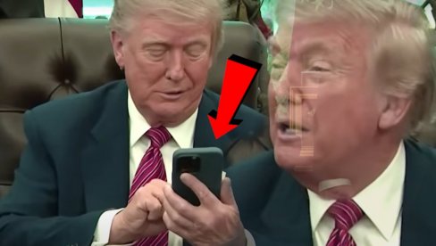 ОЧЕКИВАНО! Која слика стоји на закључаном Трамповом телефону - фотографија постала вирална