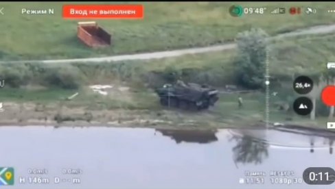UKRAJINCIMA UKRALI OKLOPNJAK: Ruski izviđači upali u vozilo i odvezli ga na očigled vozača (VIDEO)