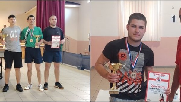 ПОБЕДНИЧKИ ПЕХАР ДАЛИБОРУ ЛАЗАРЕВИЋУ: Стонотениски турнир покрај Јагодине (ФОТО) ПОБЕДНИЧKИ ПЕХАР ДАЛИБОРУ ЛАЗАРЕВИЋУ: Стонотениски турнир покрај Јагодине (ФОТО)