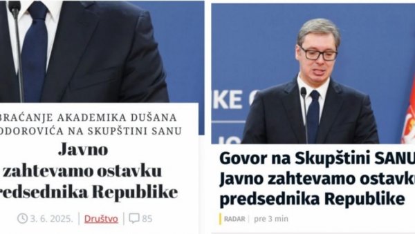 МАНИПУЛАТОРИ ИЗ ШОЛАКОВИХ МЕДИЈА: Ево како представљају говор једне нервозне особе којој смета све живо у Србији (ФОТО) МАНИПУЛАТОРИ ИЗ ШОЛАКОВИХ МЕДИЈА: Ево како представљају говор једне нервозне особе којој смета све живо у Србији (ФОТО)