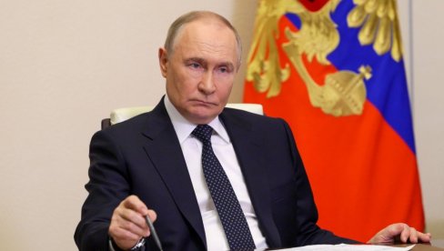 ПУТИН СА УЧЕСНИЦИМА ПРОГРАМА ВРЕМЕ ХЕРОЈА: Бесмртност Русије ─ у њеним победама упркос искушењима