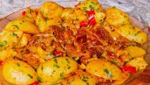 МИРИС КОЈИ СЕ ШИРИ ИЗ КУХИЊЕ ОДМАХ МАМИ ОСМЕХ: Млади кромпирићи са поврћем (ВИДЕО)