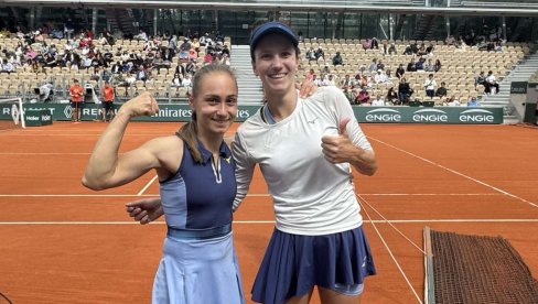 BRAVO DEVOJKE! Krunić i Danilina izborile plasman u polufinale dubla u Tokiju