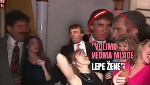 ШОК Објављен снимак Трампа и озлоглашеног педофила: Обојица волимо лепе, веома младе жене (ВИДЕО) ШОК Објављен снимак Трампа и озлоглашеног педофила: Обојица волимо лепе, веома младе жене (ВИДЕО)