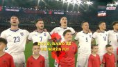ДЕЦО, ЗАШТО? ЈОШ СТЕ МЛАДИ ЗА МРЖЊУ: Видите шта су мали Албанци радили док се орила химна Србије - и то испред наших фудбалера (ФОТО)