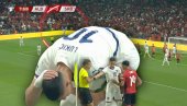 ПРЕКИНУТ МЕЧ АЛБАНИЈА - СРБИЈА: Српски играчи погођени у главу - три пута (ФОТО)