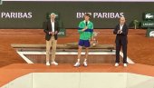 NEĆU SPAVATI NOĆAS, ALI BIH NEDAVNO POTISAO DA BUDEM OVDE: Emotivno obraćanje poraženog Sinera u najdužem finalu u istoriji Rolan Garosa