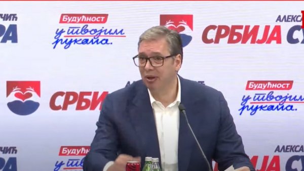 УБЕДЉИВА ПОБЕДА ЛИСТЕ НЕ ДАМО СРБИЈУ - АЛЕКСАНДАР ВУЧИЋ У ЗАЈЕЧАРУ: Вучић објавио резултате УБЕДЉИВА ПОБЕДА ЛИСТЕ НЕ ДАМО СРБИЈУ - АЛЕКСАНДАР ВУЧИЋ У ЗАЈЕЧАРУ: Вучић објавио резултате