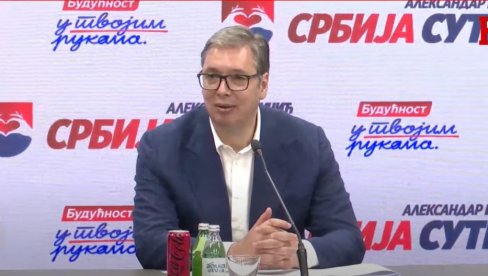 НАРОД ЈЕ ИЗАБРАО ДРЖАВУ: Вучић објавио победу у Зајечару и Косјерићу: Србију волимо више од било чега