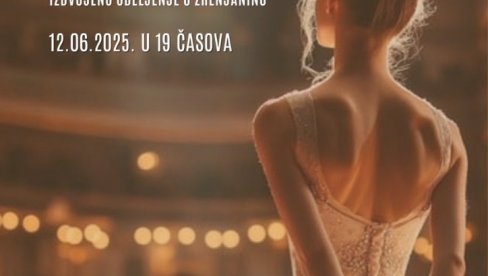 BALET KRAJ BEGEJA: U četvrtak u Zrenjaninu