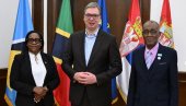 RAZGOVOR O JAČANJU MESTA I ULOGE MALIH DRŽAVA NA SVETSKOJ GEOPOLITIČKOJ SCENI: Vučić sa prijateljima iz Svete Lucije i Svetog Kitsa i Nevisa