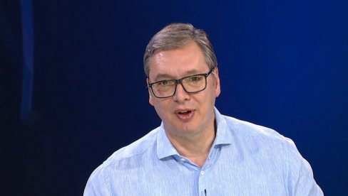 ВУЧИЋ ВЕЧЕРАС У 18.30 У НАЦИОНАЛНОМ ДНЕВНИКУ: Председник говори о изазовима са којима се Србија суочава