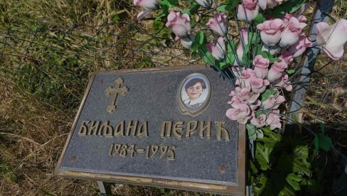 УБИО НАМ ДЕТЕ ДРУГИ ПУТ: Албанац уклонио спомен обележје Биљани Перић (11), настрадалој српској девојчици у Грачаници
