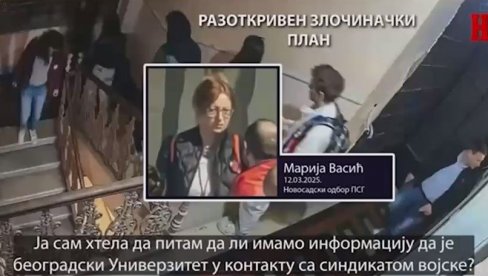 БРНАБИЋ ОПОЗИЦИЈИ: Пошто верујете Марији Васић, ко је испред Београдског универизтета планирао војни пуч?