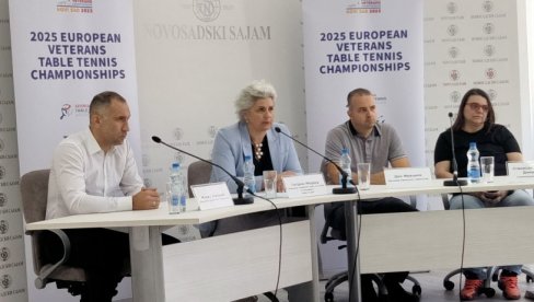 ВЕТЕРАНИ У 11 КАТЕГОРИЈА : Европско првенство времешнијих стонотенисера од 15. до 21. јуна у Новом Саду