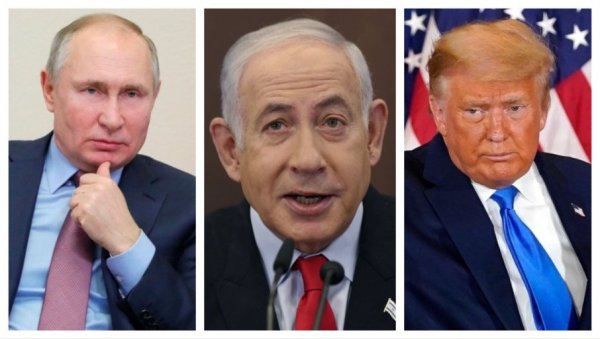 ЦЕО СВЕТ НА НОГАМА: Чека се разговор Путина, Трампа и Нетањахуа заказан за поподне ЦЕО СВЕТ НА НОГАМА: Чека се разговор Путина, Трампа и Нетањахуа заказан за поподне