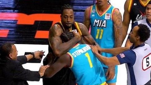 SRAMOTNO! Brutalna tuča bivših NBA asova, niko nije mogao da ih razdvoji