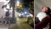 ЈЕЗИВ СНИМАК: Блокадер пуца да убије људе из СНС - драматичан снимак из Врњачке Бање (ВИДЕО)