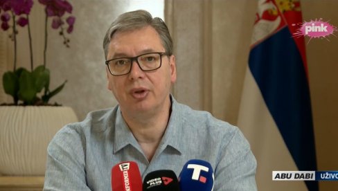 (УЖИВО) ОБРАЋА СЕ ПРЕДСЕДНИК ВУЧИЋ ИЗ АБУ ДАБИЈА
