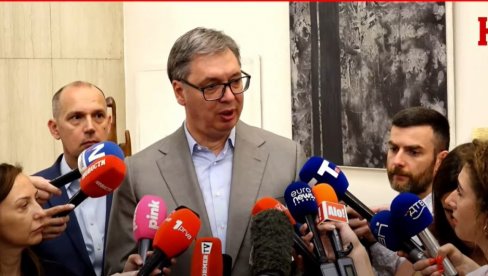 ВУЧИЋ О СУДБИНИ ГРАЂАНА ЗА ВИДОВДАН: Насилници ће бити похапшени, и мирно ће им проћи тај дан ВУЧИЋ О СУДБИНИ ГРАЂАНА ЗА ВИДОВДАН: Насилници ће бити похапшени, и мирно ће им проћи тај дан