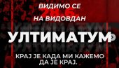 ULTIMATUM ZA RUŠENJE SRBIJE: Blokaderi nameću monstruozne stvari