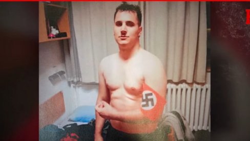 BLOKADERI NACISTI: Otvoreno poziraju sa kukastim krstom, najvećim simbolom nacizma! (FOTO)