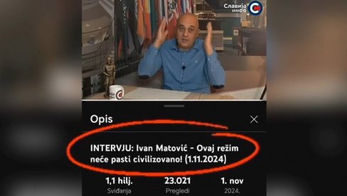 KRAJ JE BLIZU, VUČIĆU NEĆE IMATI KO DA UGASI SVETLA: Ovaj video dokazuje da je Ivan Matović mesecima pripremao napad KRAJ JE BLIZU, VUČIĆU NEĆE IMATI KO DA UGASI SVETLA: Ovaj video dokazuje da je Ivan Matović mesecima pripremao napad