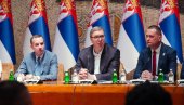 НА ПАМЕТ ИМ НЕ ПАДА ДА ОБЈАСНЕ ЗАШТО НАПАДАЈУ СУВЕРЕНЕ ЗЕМЉЕ Вучић: Нервоза и хистерија у свету све већа, обојене револуције мање успешне