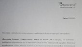 OGLASIO SE POTPREDSEDNIK VELIKE TURSKE KOMPANIJE O BEOGRADSKIM TRAMVAJIMA Pod punom krivičnom i materijalnom odgovornošću...