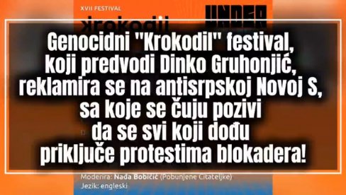 SRBOMRSCI IZ HRVATSKE I REGIONA DOLAZE DA RUŠE SRBIJU: Blokaderi javno pozvali da im se na Vidovdan priključe svi koji žele da se Srbi progl SRBOMRSCI IZ HRVATSKE I REGIONA DOLAZE DA RUŠE SRBIJU: Blokaderi javno pozvali da im se na Vidovdan priključe svi koji žele da se Srbi progl