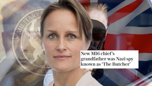 УНУКА АГЕНТА 30 КОЈИ ЈЕ ПОМАГАО НАЦИСТИМА У УКРАЈИНИ: Ко је у ствари нова шефица МИ-6