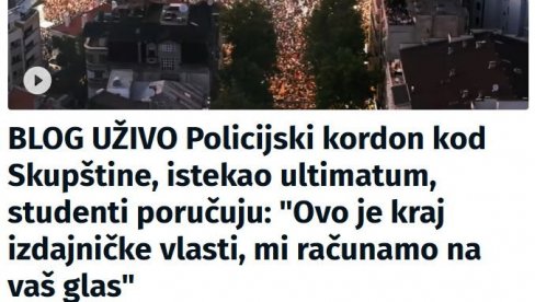 ТАЈКУНСКИ МЕДИЈИ КРЕЋУ ОТВОРЕНО ДА ПОЗИВАЈУ НА НАСИЉЕ!