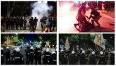 ОВАКО ЈЕ ИЗГЛЕДАЛО СИНОЋ ЈЕЗИВО НАСИЉЕ БЛОКАДЕРА: Бацали су каменице и флаше, ударали штанглама полицију...(ФОТО/ВИДЕО) ОВАКО ЈЕ ИЗГЛЕДАЛО СИНОЋ ЈЕЗИВО НАСИЉЕ БЛОКАДЕРА: Бацали су каменице и флаше, ударали штанглама полицију...(ФОТО/ВИДЕО)