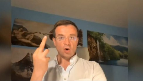 OSVEDOČENI ANTISRBIN POZIVA BLOKADERE DA SE ORGANIZUJU I SPROVODE NASILJE! LJut na Vučića, želi da prizna genocid u Srebrenici