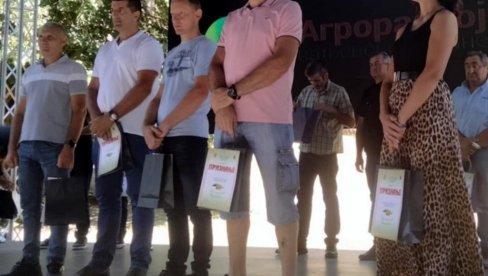 НАГРАЂЕНИ НА ДАНУ МАЛИНЕ У БРАНКОВИНИ КОД ВАЉЕВА: Матија из Сушице највећи произвођач
