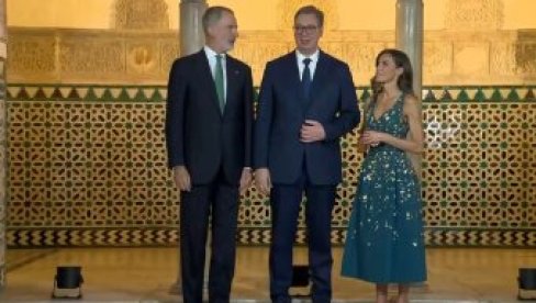 VUČIĆ KOD ŠPANSKE KRALJEVSKE PORODICE: Zahvalan sam na toploj dobrodošlici i iskrenim rečima podrške VUČIĆ KOD ŠPANSKE KRALJEVSKE PORODICE: Zahvalan sam na toploj dobrodošlici i iskrenim rečima podrške