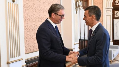 VUČIĆ PORUČIO IZ SEVILJE: Verujem da ćemo u godinama koje dolaze još više produbiti odnose sa Španijom VUČIĆ PORUČIO IZ SEVILJE: Verujem da ćemo u godinama koje dolaze još više produbiti odnose sa Španijom