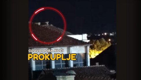 JEZIVA SCENA: Deca mesečare na krovu škole - u gluvo doba se popela na vrh Tatka (VIDEO)