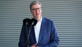 PONOSAN SAM ŠTO U NELAKIM VREMENIMA ZA CEO SVET, MI USPEVAMO DA NAŠU ZEMLJU GRADIMO Snažna Vučićeva poruka iz Čačka - Srbija ide napred...