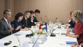EU POJAČAVA PRITISAK NA KINU: Otkriveni svi detalji sastanka Kaje Kalas i Vang Lija