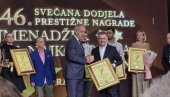 МАЛО КОМЕ ЈЕ ПОШЛО ЗА РУКОМ: Бане Обрадовић добио престижно признање (ФОТО) МАЛО КОМЕ ЈЕ ПОШЛО ЗА РУКОМ: Бане Обрадовић добио престижно признање (ФОТО)