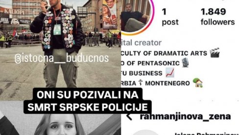 UŽAS: Blokaderi iz Crne Gore koji studiraju u Beogradu pozvali na smrt srpskih policajaca UŽAS: Blokaderi iz Crne Gore koji studiraju u Beogradu pozvali na smrt srpskih policajaca